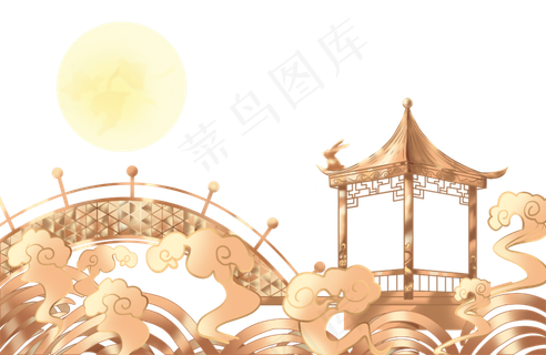 古风国潮中秋节