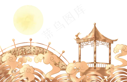 古风国潮中秋节