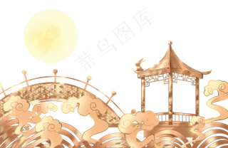 古风国潮中秋节