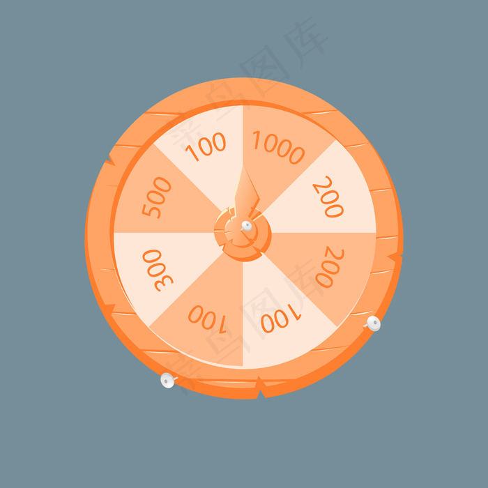 木制每日旋转轮