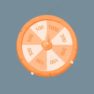 木制每日旋转轮