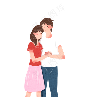 情侣七夕约会元素设计