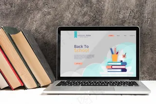 空白屏幕概念模型样机