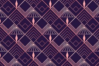 玫瑰金紫色装饰图案