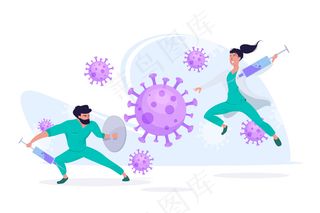 对抗病毒概念