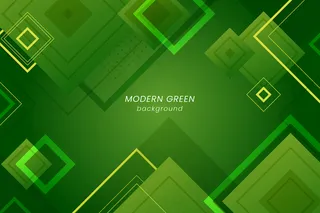 绿色抽象几何背景