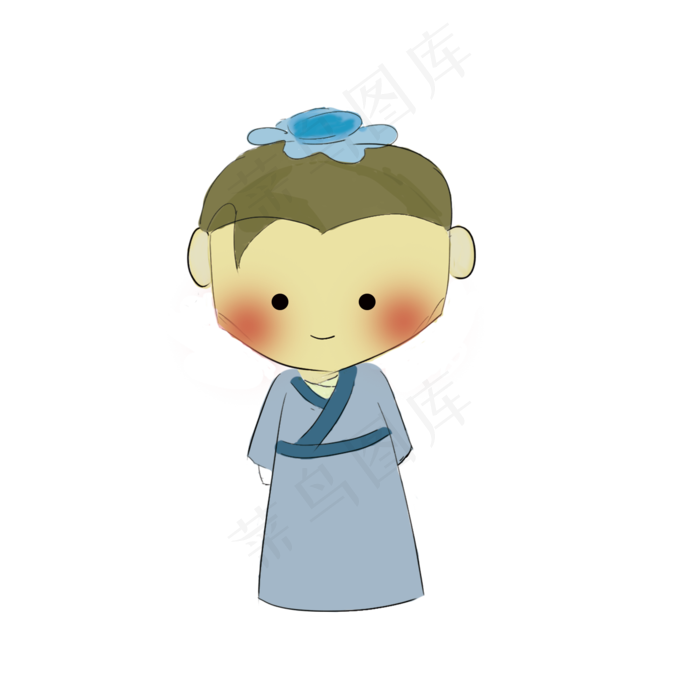 七夕情人节牛郎免扣图