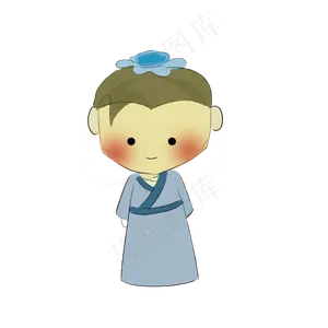 七夕情人节牛郎免扣图
