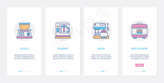 厨艺行厨艺家电ux ui手机app移动应用页面屏幕设置