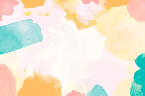 水彩背景 水彩背景