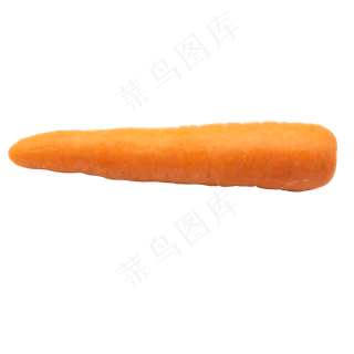 一个胡萝卜蔬菜
