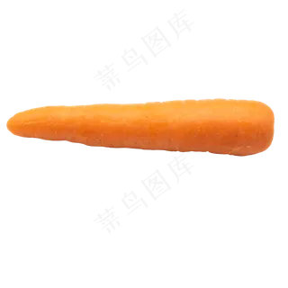 一个胡萝卜蔬菜