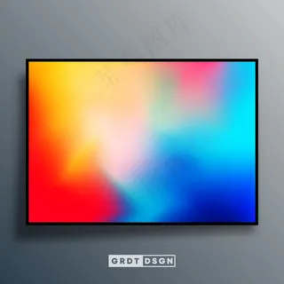 彩色渐变纹理背景屏幕壁纸，宣传单,DM传单，海报，宣传册封面，印刷或其他印刷产品。插图