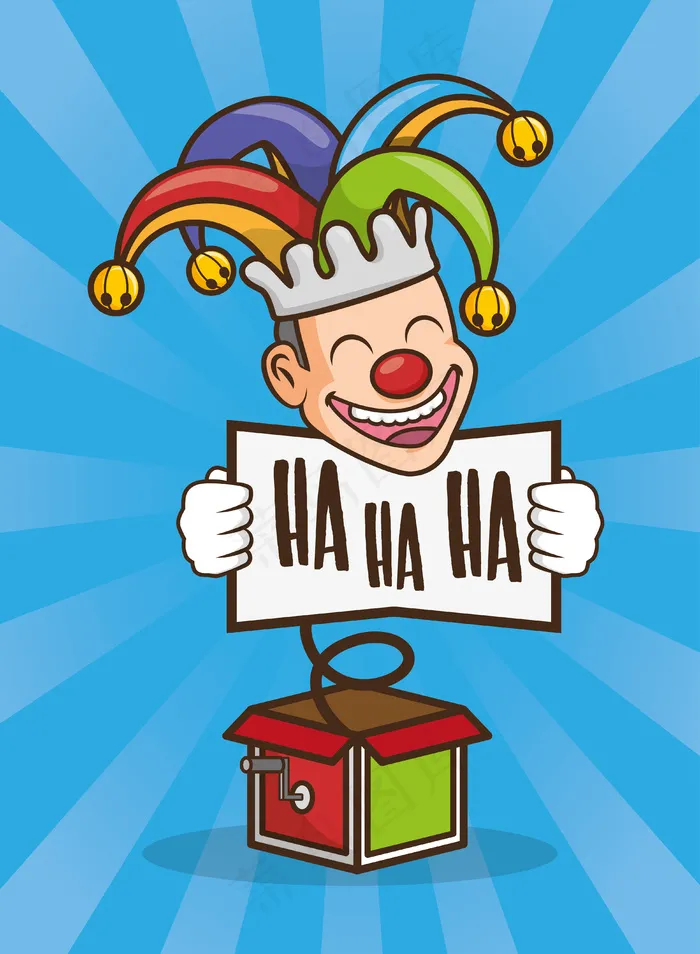 愚人节背景eps,ai矢量模版下载