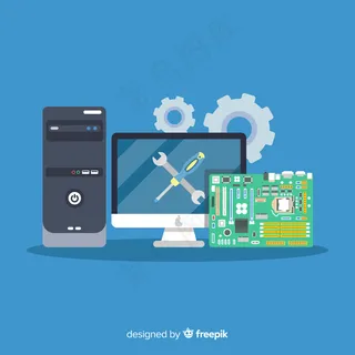 平面计算机工程概念