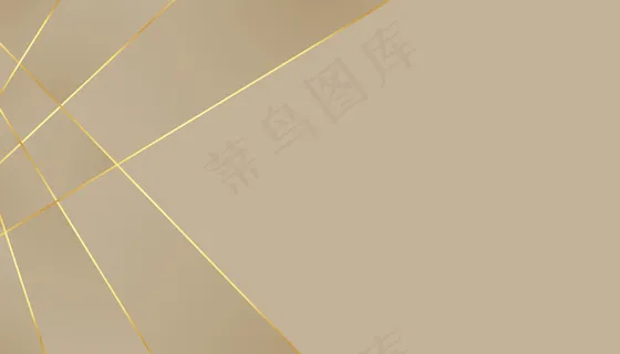 优雅的优质背景，金色线条效果
