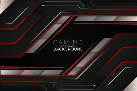 未来游戏背景红色风格