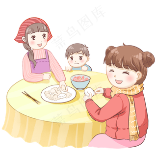 24节气立冬节气套图