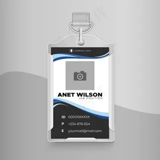 名片波浪效果设计