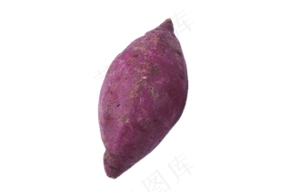 甜美新鲜的大紫薯