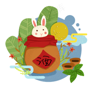 中秋节兔子