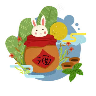 中秋节兔子