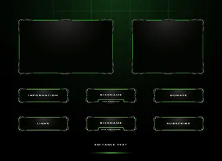 Twitch拖缆面板覆盖套件