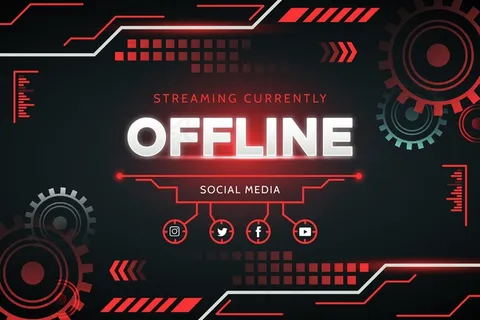 gammer风格的Twitch横幅banner