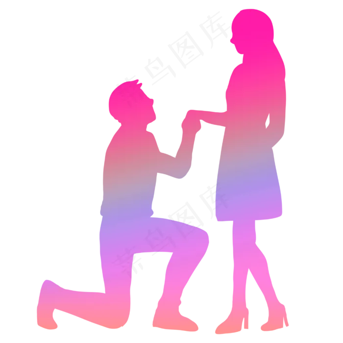 求婚情侣(3000X3000(DPI:299))psd模版下载