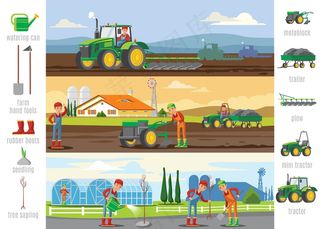 农业和农业小册子