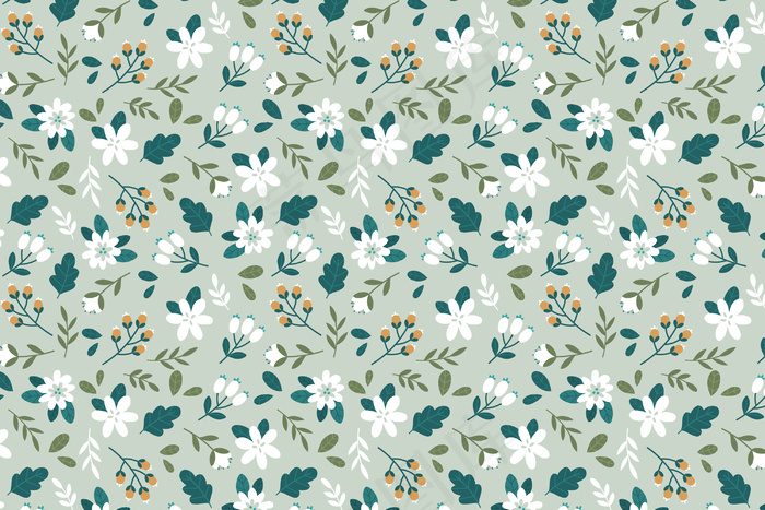 五颜六色碎花壁纸