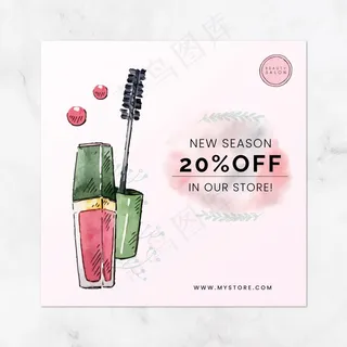 美容院宣传单,DM传单