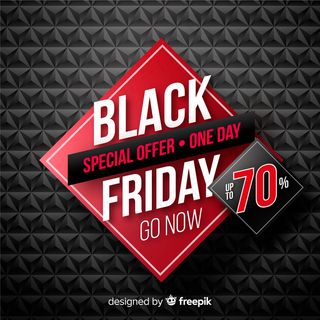 最佳交易黑色星期五横幅banner