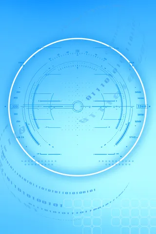 简约时尚未来科技广告