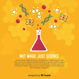 平面化学背景模板