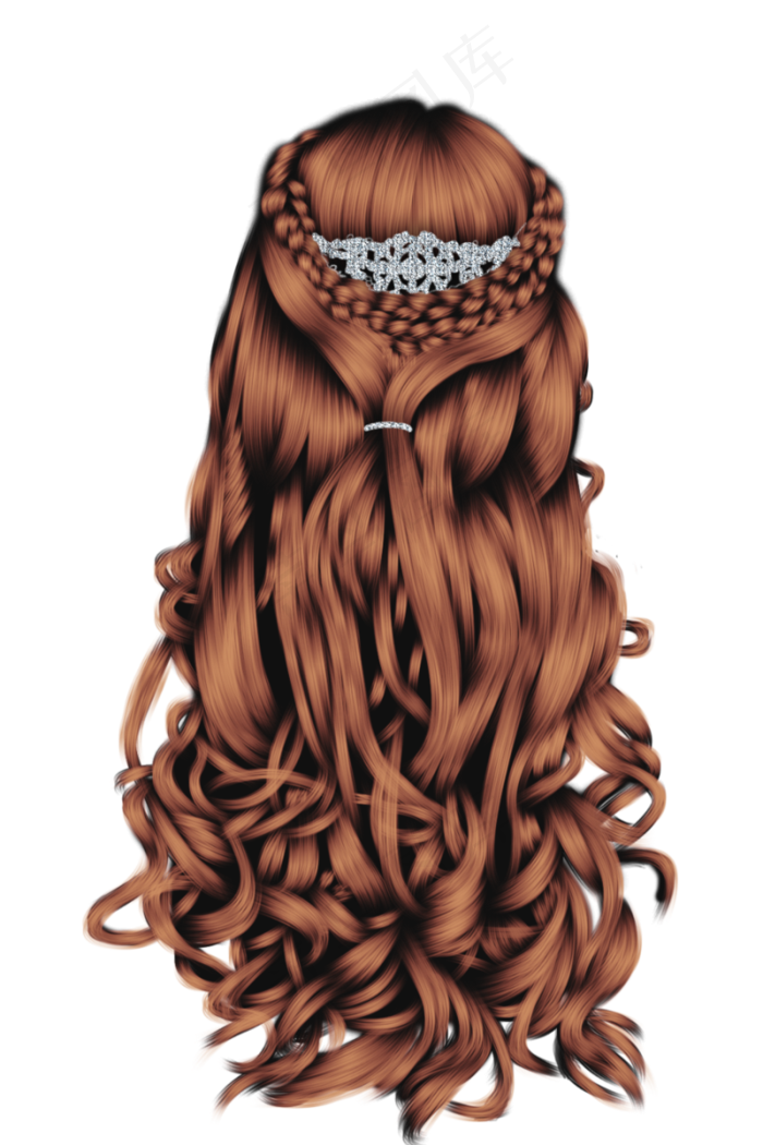 头发、假发、长发