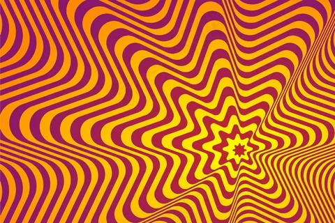 迷幻性视错觉背景