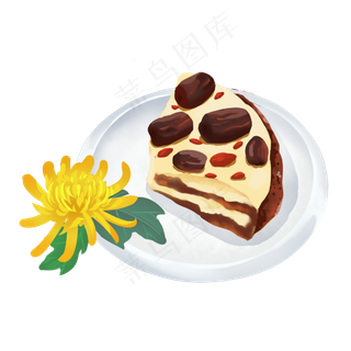 重阳节菊花糕点