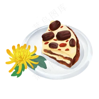 重阳节菊花糕点