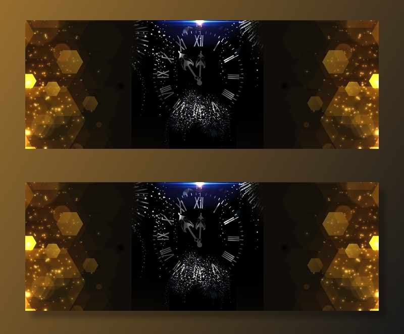 双十二倒计时黑色简约banner(1920*700px 	       )psd模版下载