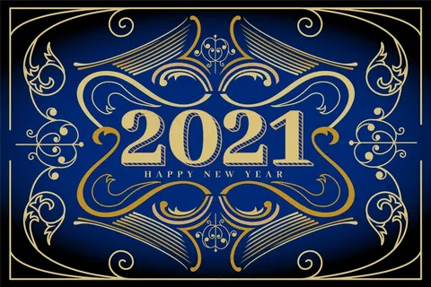 2021年年份背景