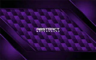 抽象深紫色线条与形状背景设计