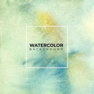 抽象的绿色水彩纹理背景。它是手绘的。 抽象的绿色水彩纹理背景。它是手绘的。