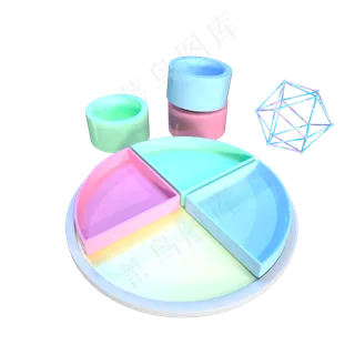 七夕情人节简约风格盘子