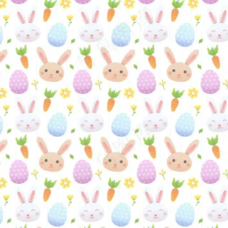 平面设计复活节图案