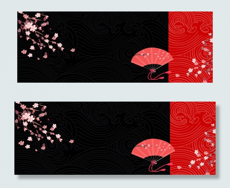 淘宝初秋日料美食上新banner(1920*700px 	       )psd模版下载