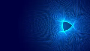 发光抽象的未来数字背景设计与线条
