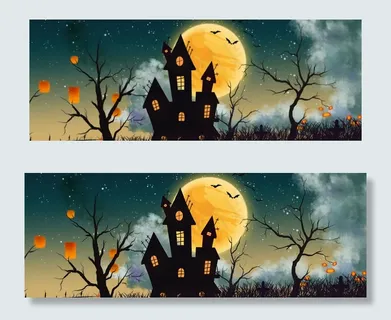 万圣节创意banner下载