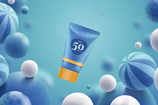 写实防晒瓶宣传片