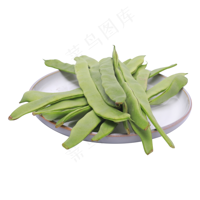 绿色的四季豆(2000*2000px 300 dpi )